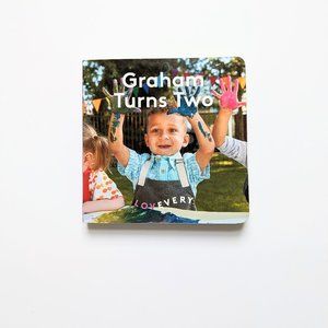 Lovevery - Kids Montessori Board Book - Graham Turns Two